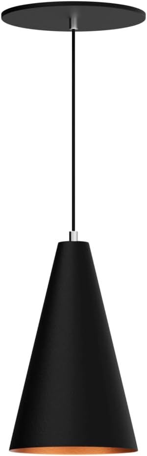 Pendente Cone Casa com luz