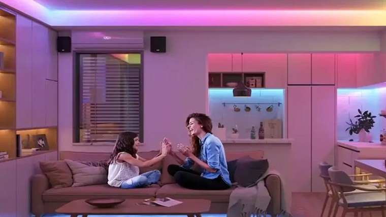 Casa com Luz - Fita LED RGB