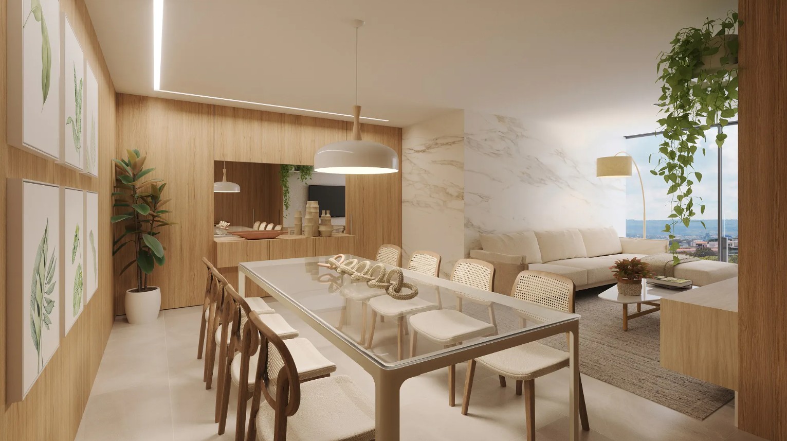 Casa com Luz CasacomLuz-Sala iluminada