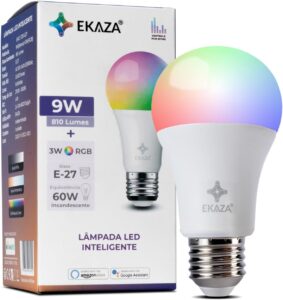 Tomada Inteligente EKAZA - Casa com Luz