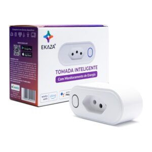 Tomada Inteligente EKAZA - Casa com Luz