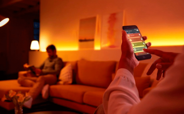 casa com luz - iluminação inteligente residencial