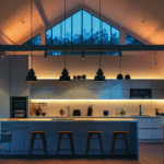 Casa com luz