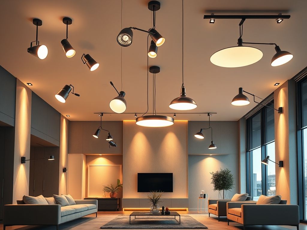 10 ideias de decoração com luminárias articuláveis