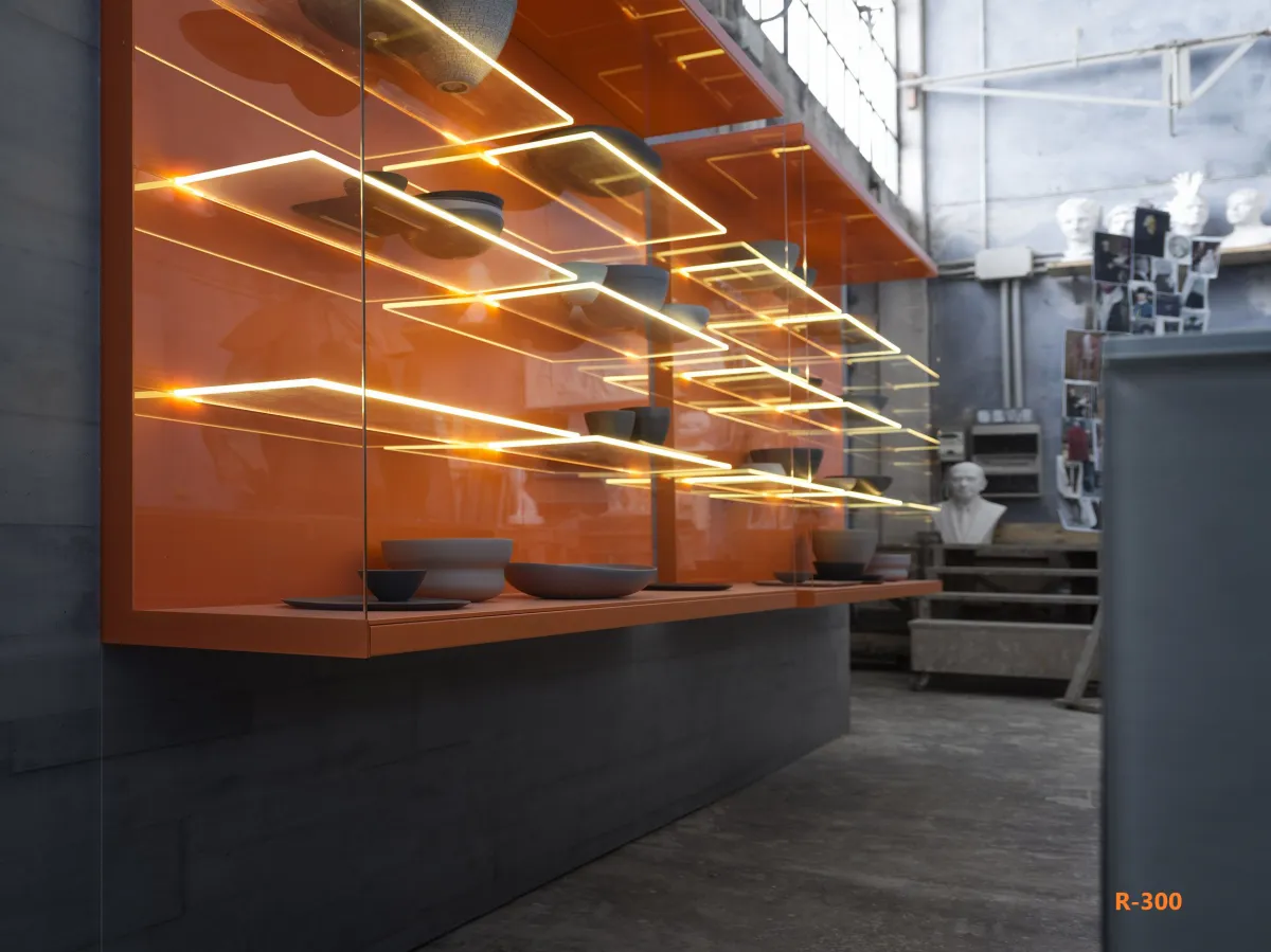Fitas de LED para iluminação de estantes e prateleiras