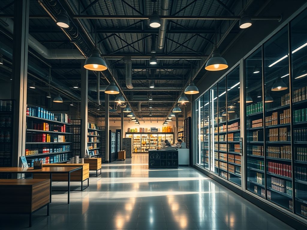 Como calcular iluminação industrial