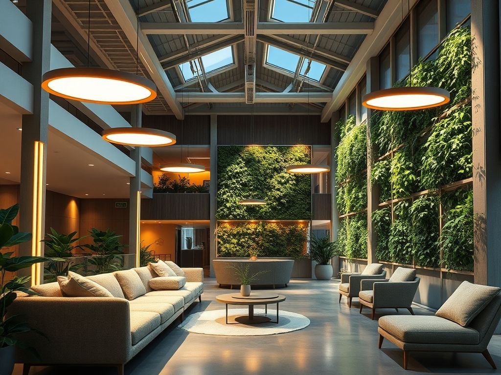 Como combinar design moderno e sustentabilidade em luminárias