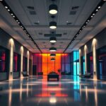 Como criar efeitos de luz com luminárias de teto