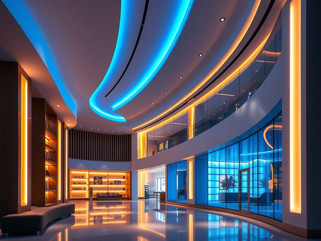 Como criar iluminação decorativa com LED