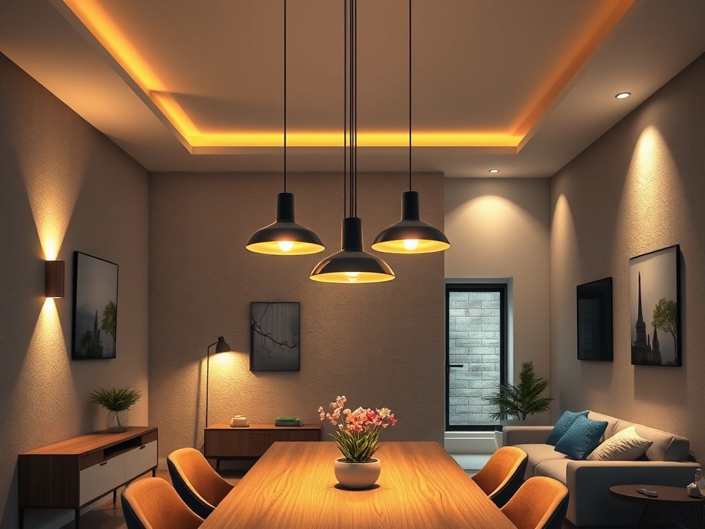 Como criar um projeto luminotécnico simples em casa