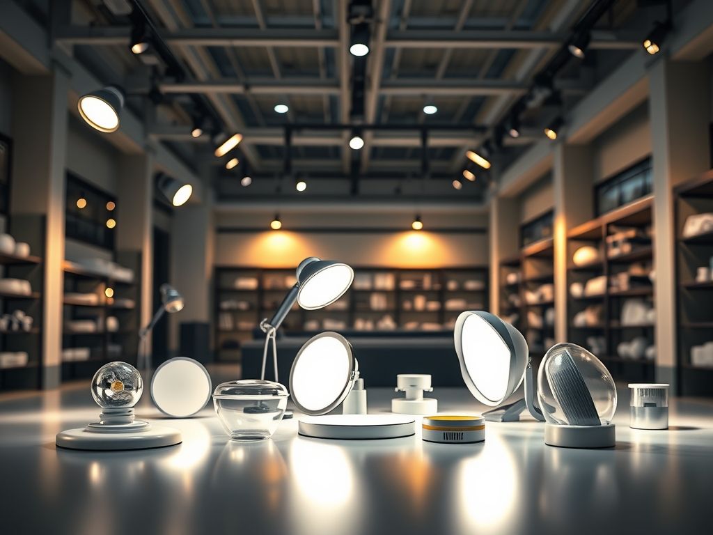 Como destacar produtos com iluminação de destaque