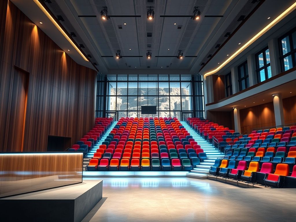 Como escolher iluminação para auditório?