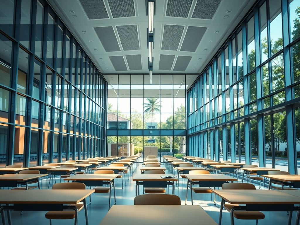 Como escolher iluminação para escolas?