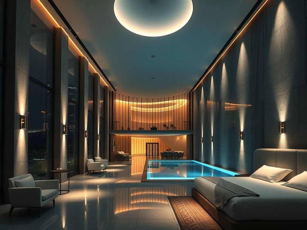 Como escolher iluminação para hotel?