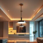Como escolher luminárias de teto modernas