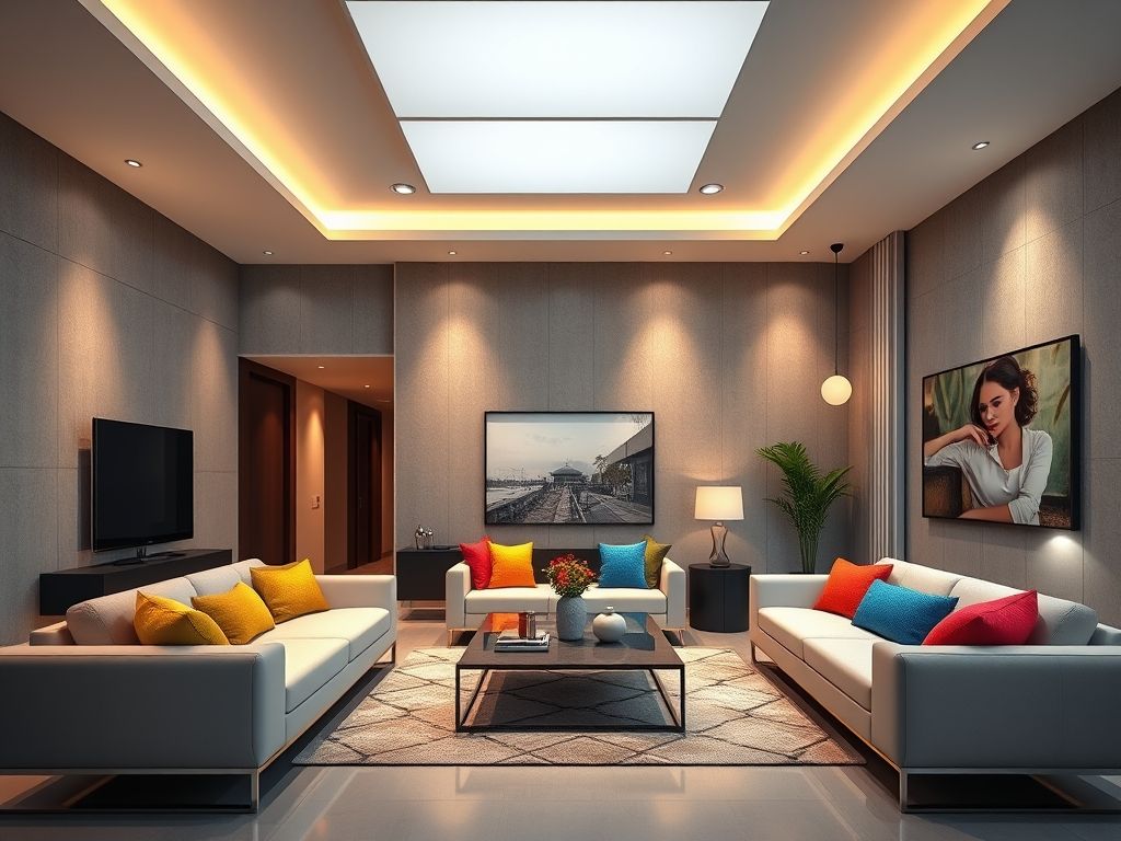 Como escolher o LED ideal para sala de estar