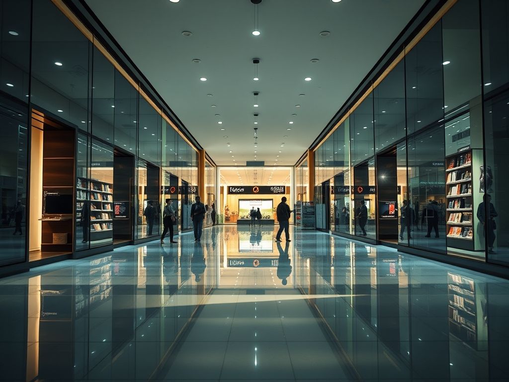 Como escolher refletores para lojas