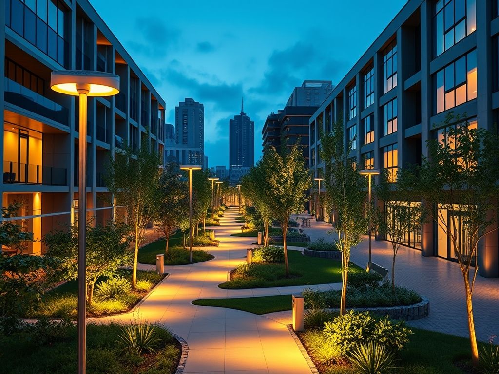 Como iluminar áreas externas de forma sustentável