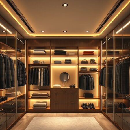 Perfis de LED para armários e closets: guia prático