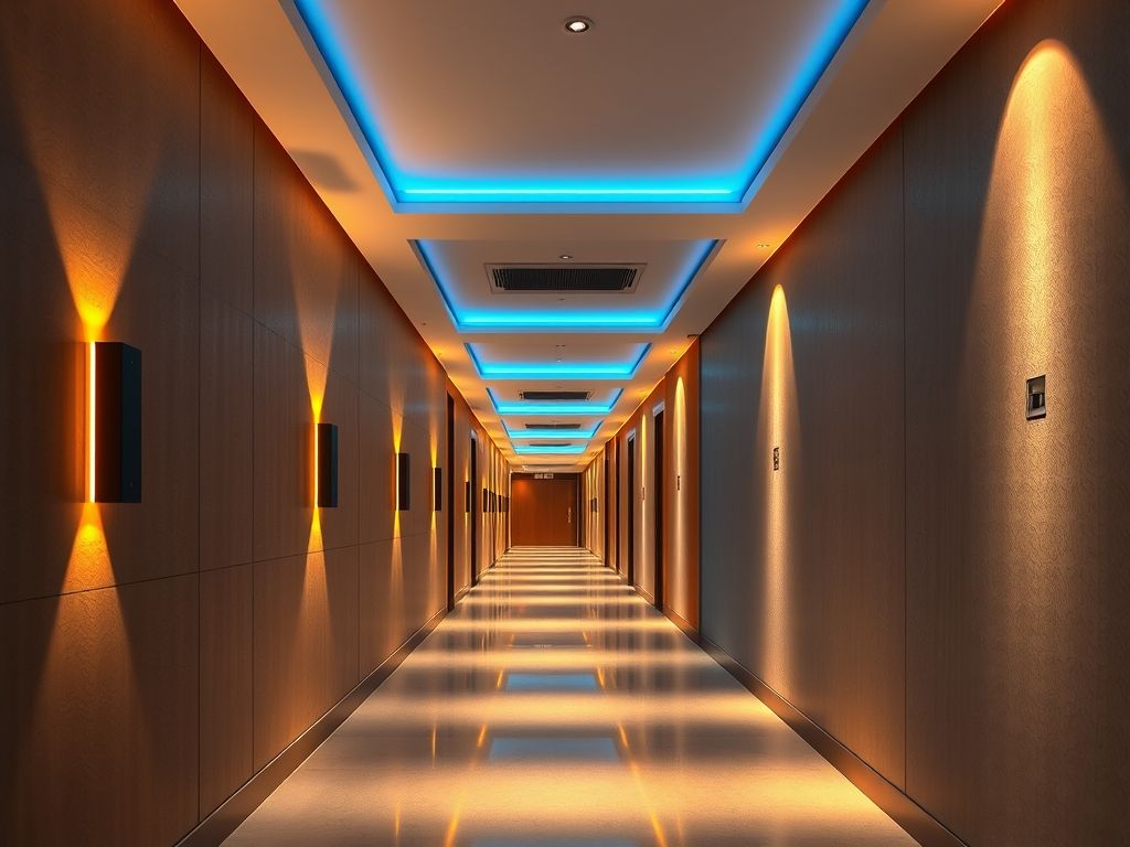 Como iluminar corredores residenciais com estilo