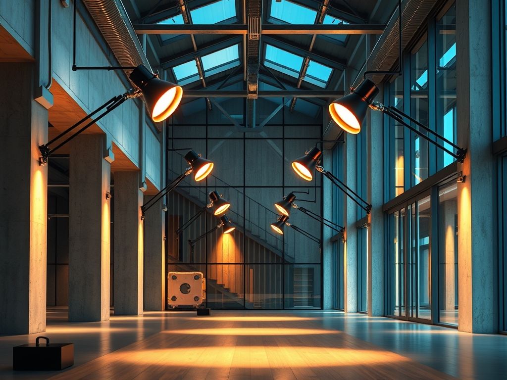 Como iluminar detalhes com luminárias articuláveis