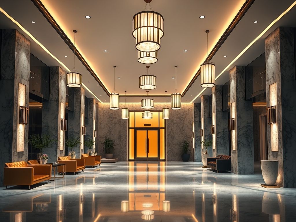 Como iluminar hall de entrada