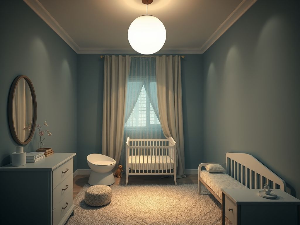 Como iluminar quarto de bebê?