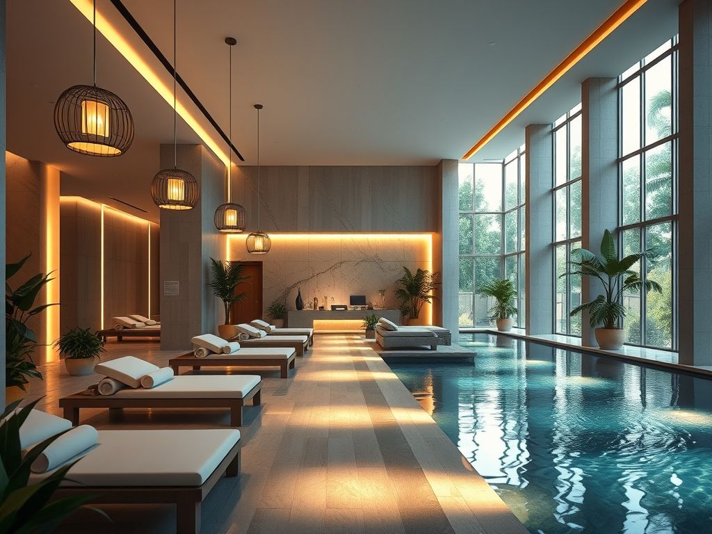 Como iluminar spa?