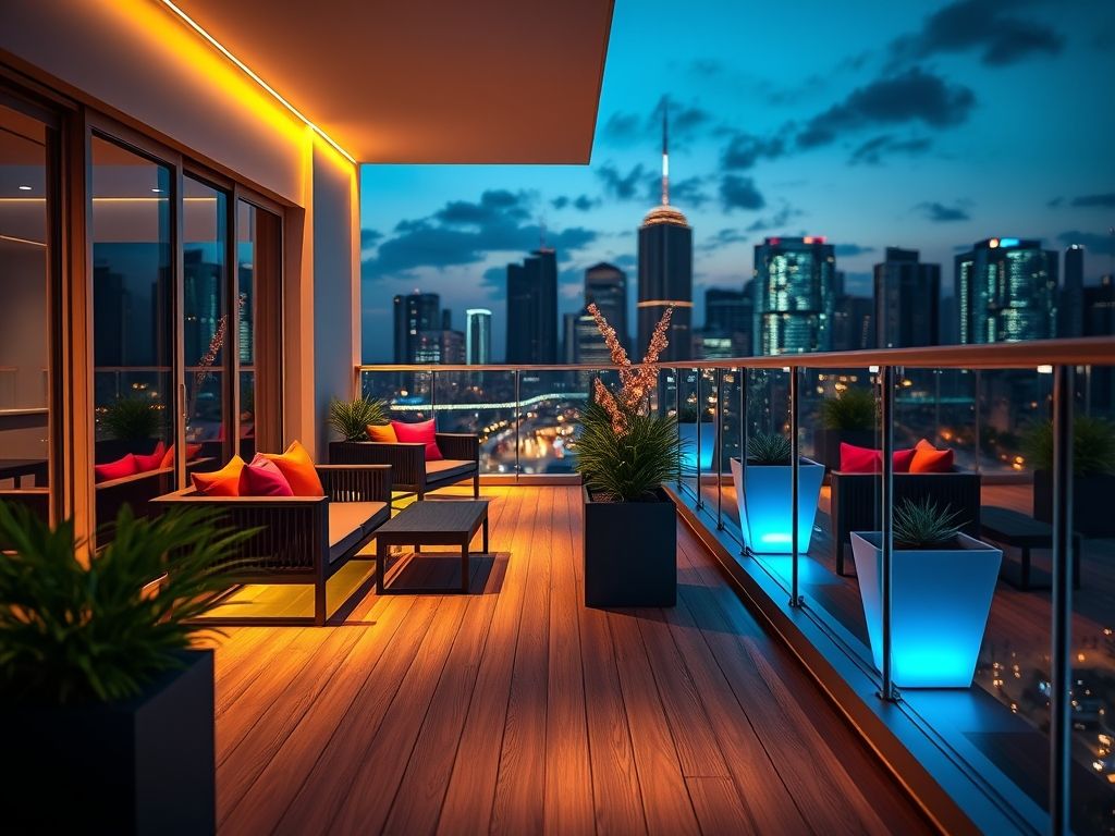 Como iluminar varanda com fita LED?