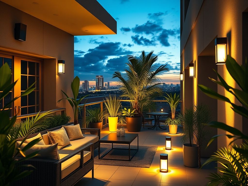 Como iluminar varandas com luminárias sustentáveis