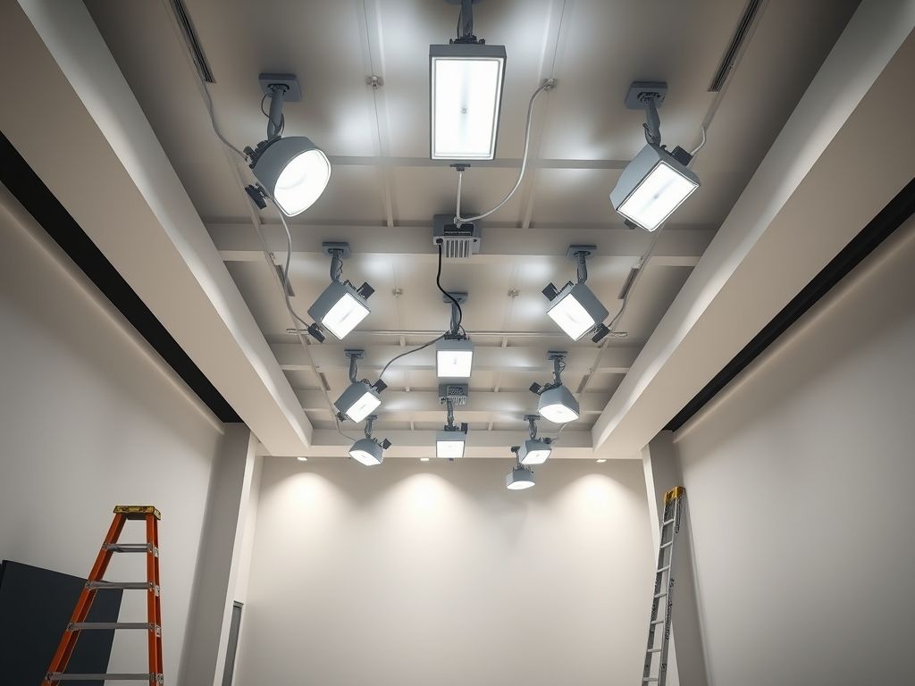 Como instalar luminárias articuláveis sem erros