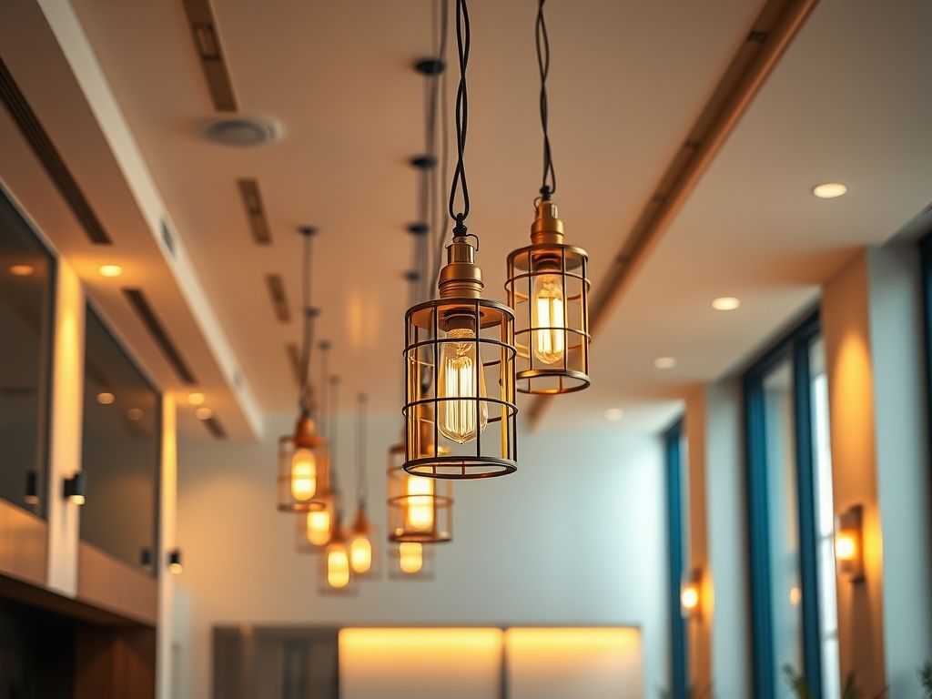 Como instalar luminárias vintage sem danificar o ambiente