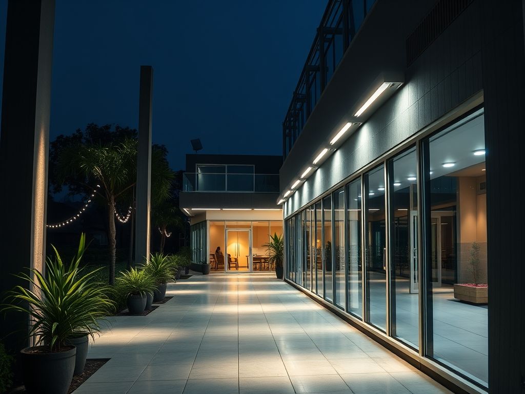 Como instalar perfil LED em ambientes externos