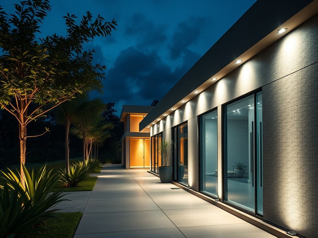 Como instalar perfil LED em áreas externas com umidade