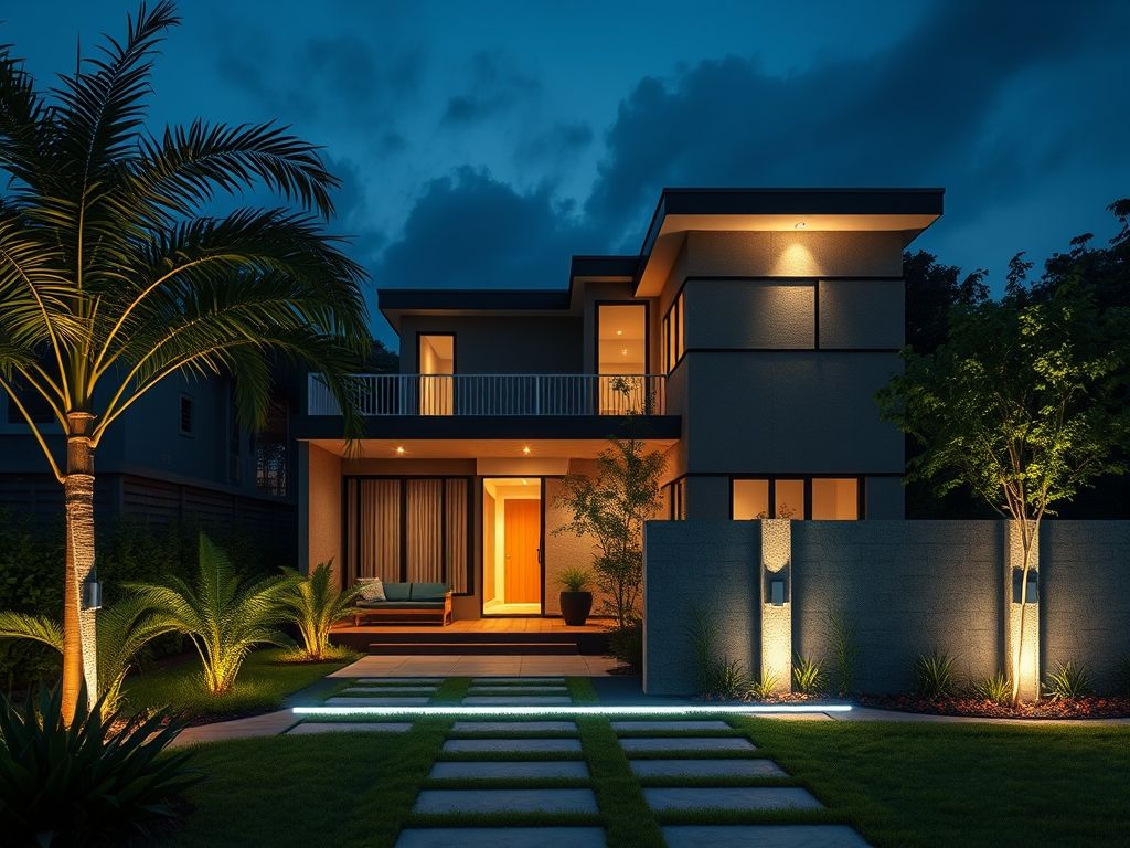 Como instalar perfil LED em áreas externas residenciais