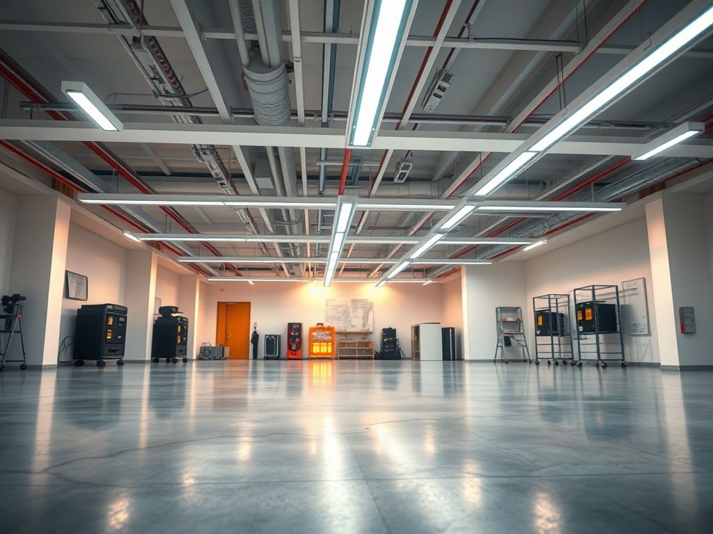 Como instalar perfil LED em estúdios de design