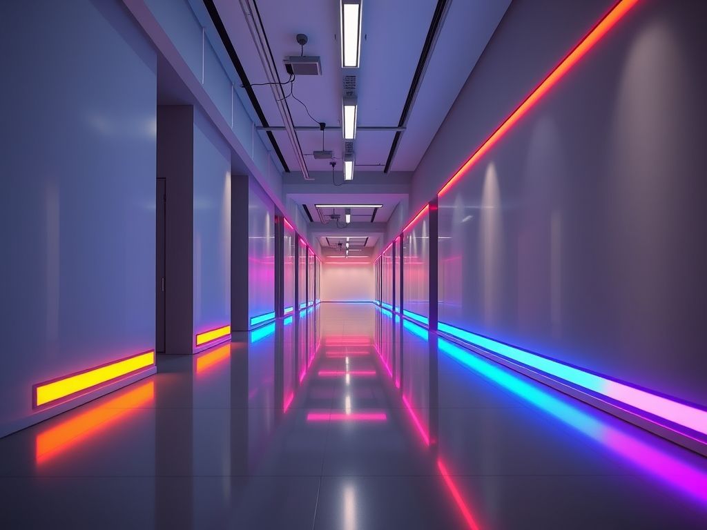 Como instalar perfil LED em rodapés iluminados