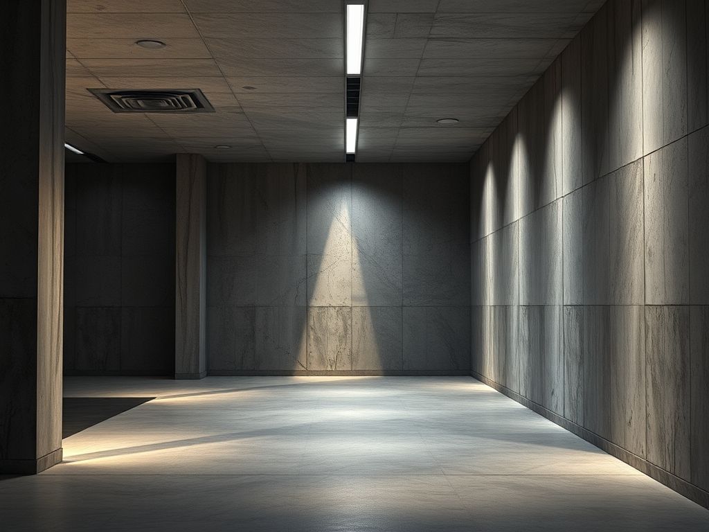 Como instalar perfil LED em superfícies de cimento queimado