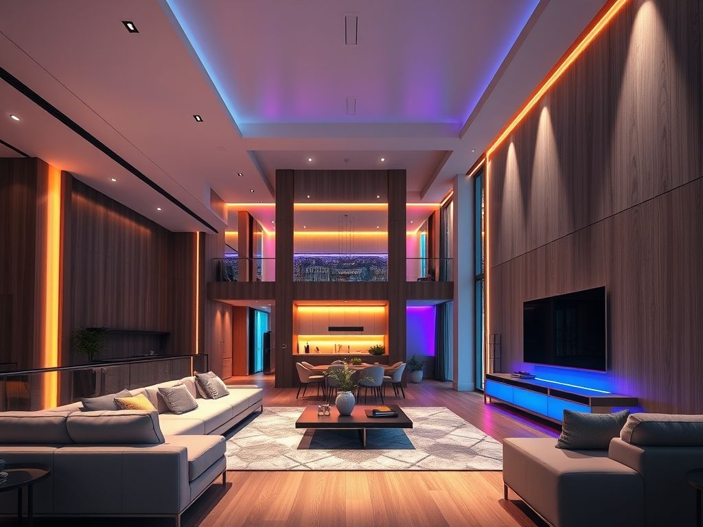 Como integrar iluminação inteligente com automação de casas