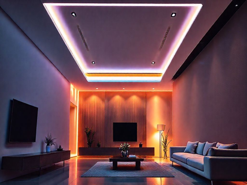 Como integrar sistemas LED incorporados na decoração