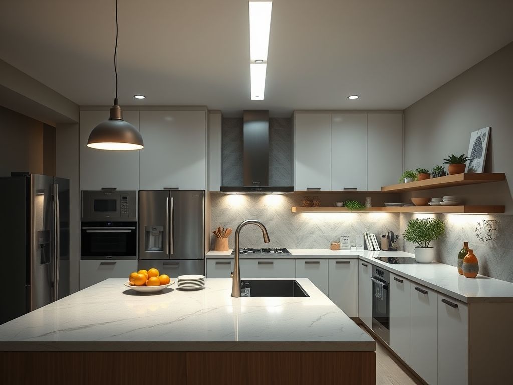 Como montar perfil LED em cozinhas planejadas