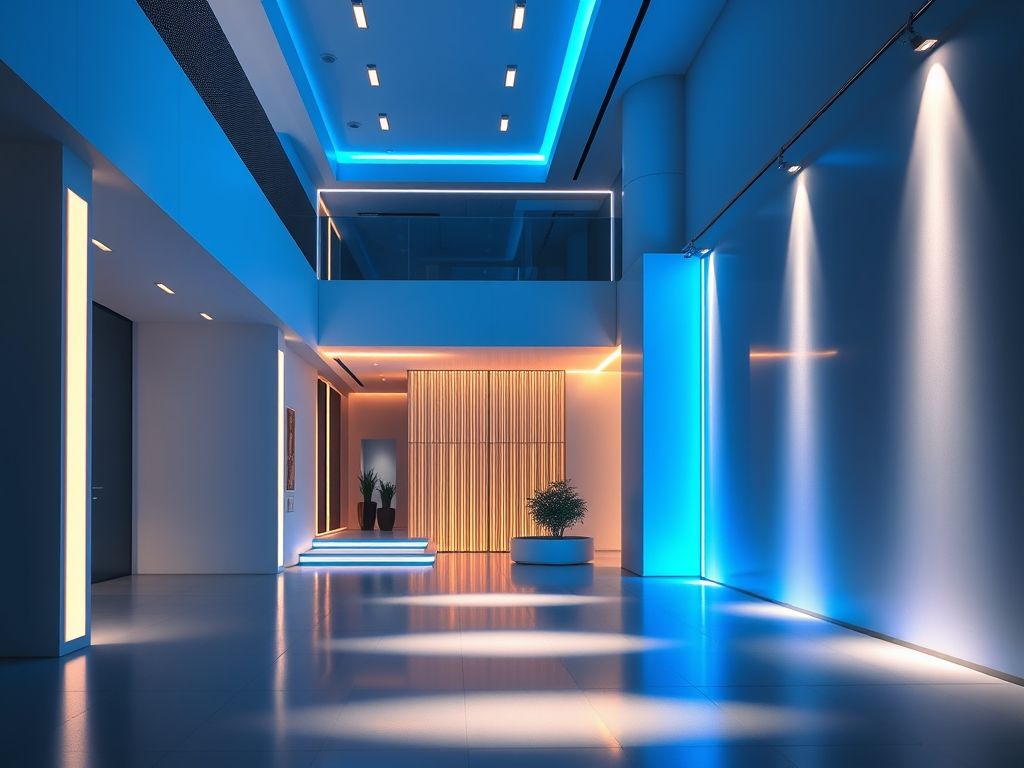 Como usar fita LED para iluminação de destaque