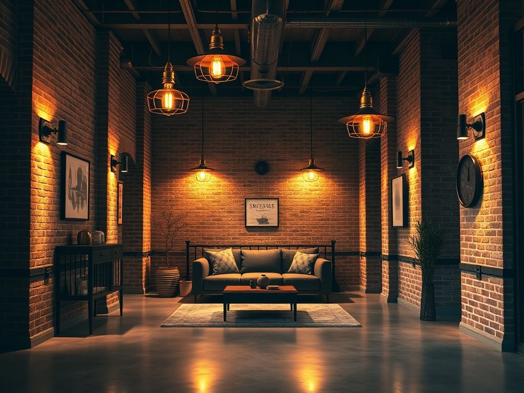 Como usar luminárias vintage em lofts e apartamentos pequenos