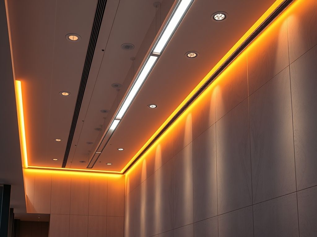Como usar perfil de LED em projetos comerciais