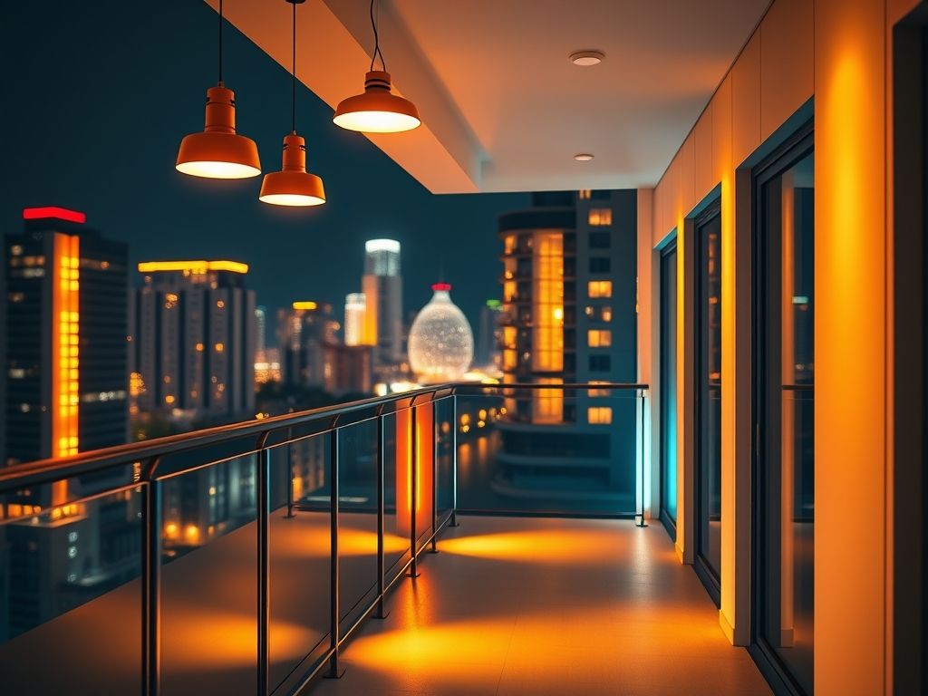 Iluminação de varandas: ideias e tendências