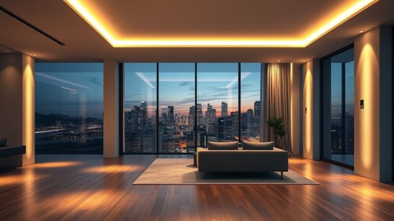Como usar fitas de LED para criar efeitos de luz em tetos