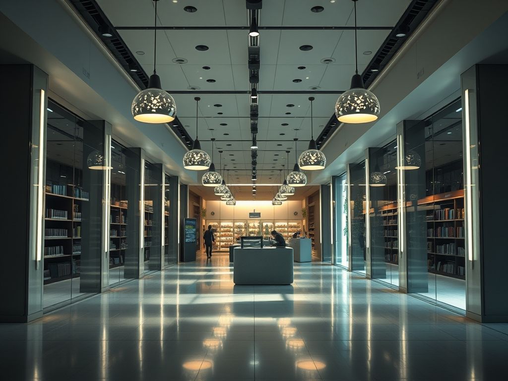 Iluminação inteligente para empresas