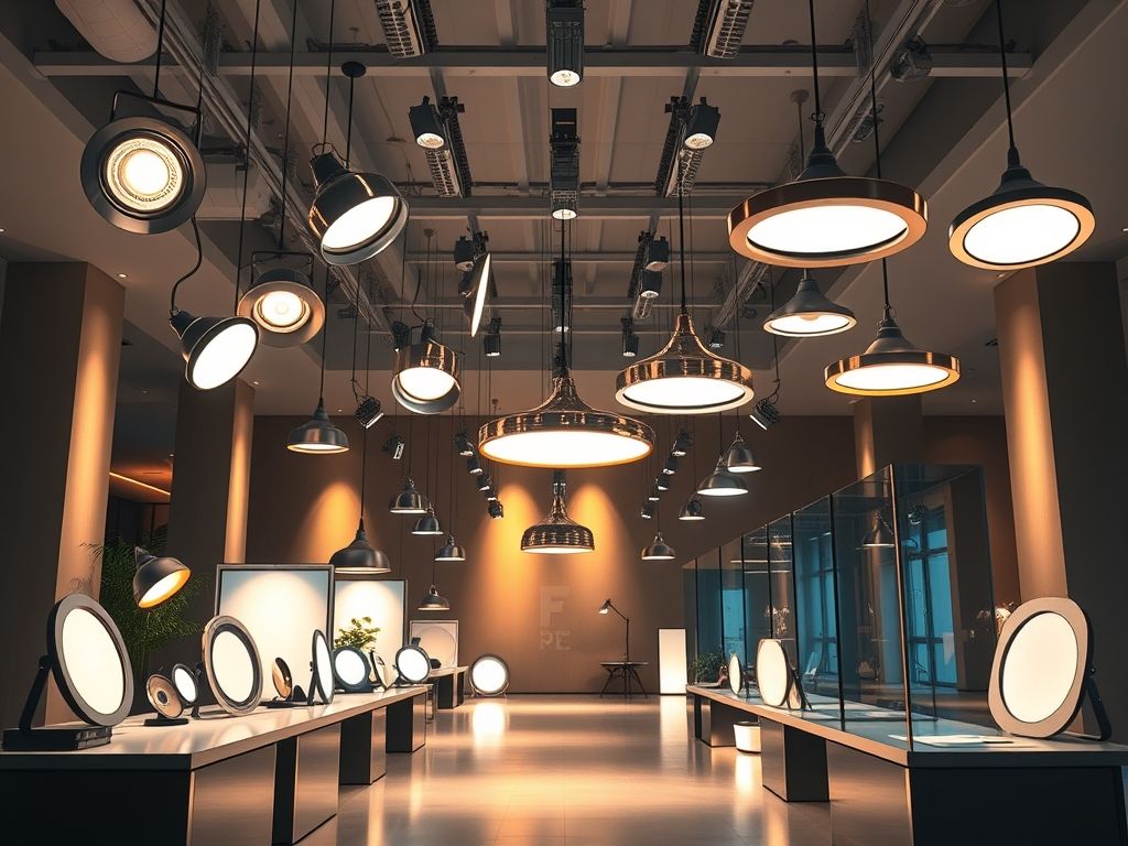 Iluminação para agências de publicidade