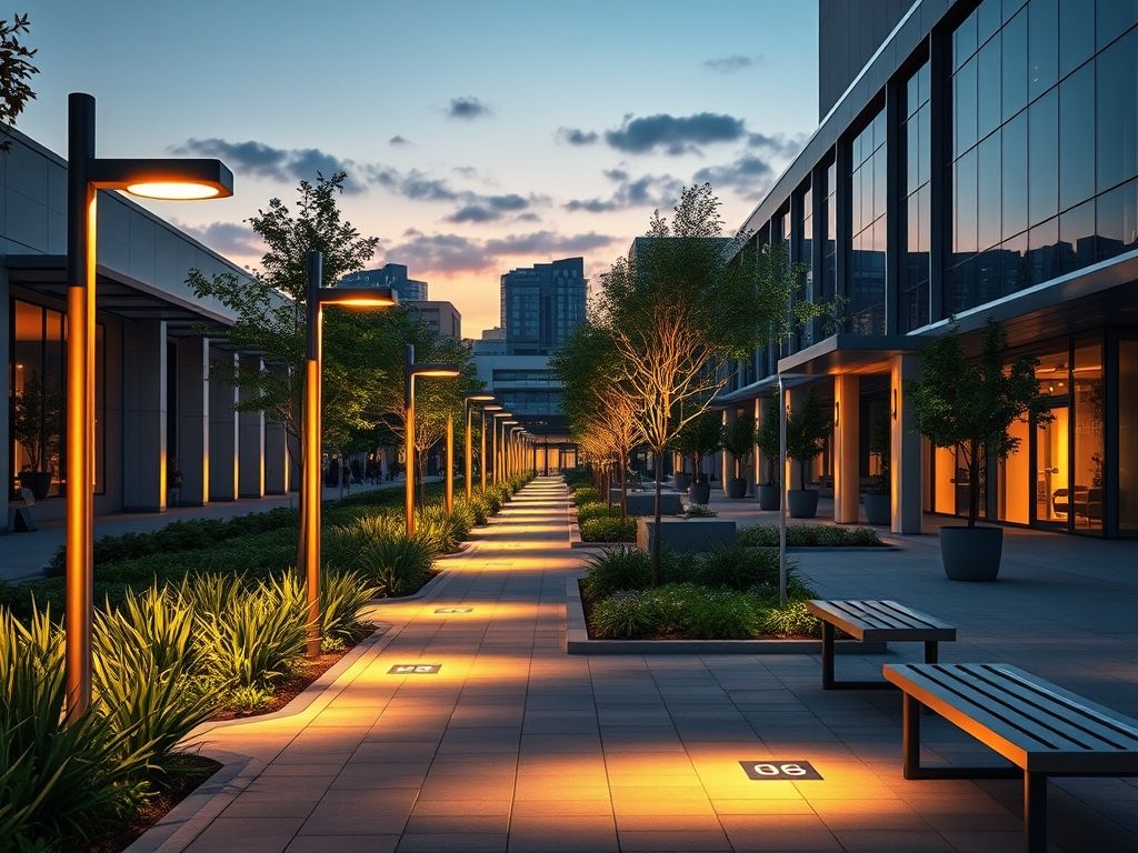 Iluminação para áreas externas