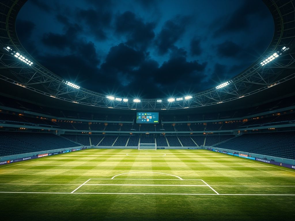Iluminação para arenas esportivas